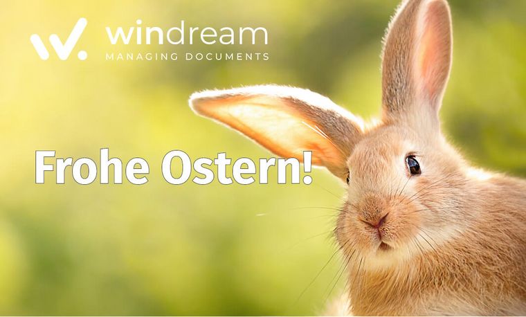 windream wünscht Frohe Ostern 2022