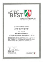 Awards and Certifications - windream GmbH