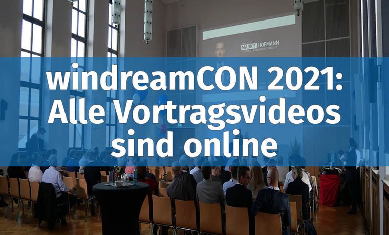 windreamCON 2021 | Videos ab jetzt verfügbar