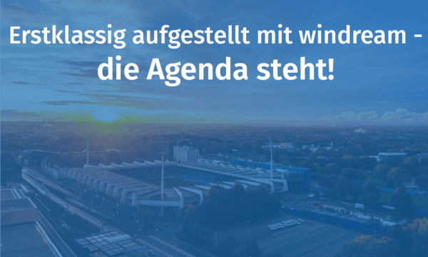 Agenda der windreamCON 2023 steht!