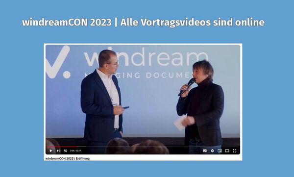 windreamCON 2023| Vortragsvideos online