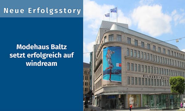 Modehaus Baltz setzt erfolgreich auf windream