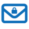 icon: Schutz von E-Mails vor unbefugten Zugriff