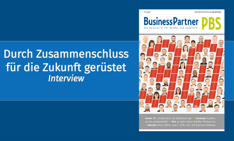 windream Interview im Business Partner PBS