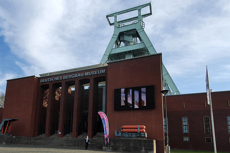 Bergbau Museum am Tag