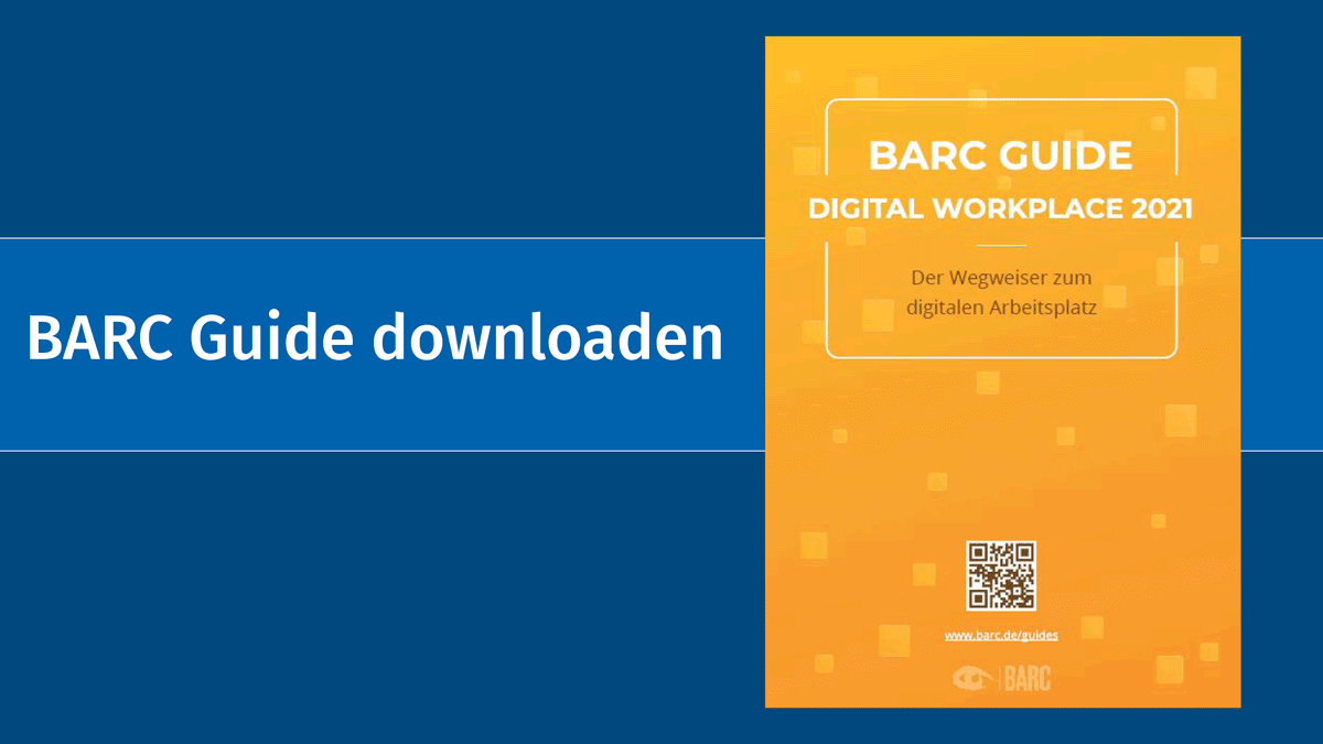 Anfrage BARC Guide Digital Workplace 2021 - windream GmbH